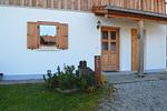 Eingang Allgäuglück - Allgäuglück - Feriendorf Via Claudia Haus 74 - Top-Hundeurlaub