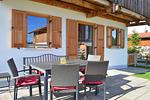 Terrasse Allgäuglück - Allgäuglück - Feriendorf Via Claudia Haus 74 - Top-Hundeurlaub