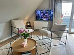 Wohnzimmer - Appartement Im Tal 5a - Top-Hundeurlaub