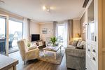 Wohnzimmer - Apartment 1.1 (Meeresrauschen) - Top-Hundeurlaub