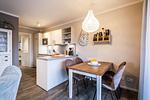 Wohnzimmer - Apartment 1.1 (Meeresrauschen) - Top-Hundeurlaub