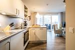 Küche / Küchenzeile - Apartment 1.1 (Meeresrauschen) - Top-Hundeurlaub