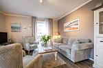 Wohnzimmer - Apartment 1.1 (Meeresrauschen) - Top-Hundeurlaub