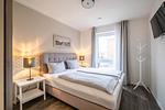 Schlafzimmer - Apartment 1.1 (Meeresrauschen) - Top-Hundeurlaub
