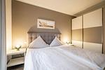Schlafzimmer - Apartment 1.1 (Meeresrauschen) - Top-Hundeurlaub