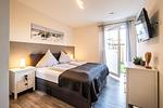 Schlafzimmer - Apartment 0.7 (See-Hund) - Top-Hundeurlaub
