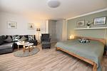 Wohnzimmer - Appartement LUV25 - Top-Hundeurlaub