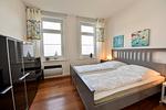 Schlafzimmer - Appartement Brise1 - Top-Hundeurlaub