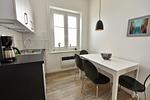 Küche / Küchenzeile - Appartement Brise2 - Top-Hundeurlaub