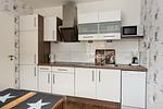 Küche / Küchenzeile - Appartement LUV27 - Top-Hundeurlaub