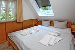 gemütliches Doppelbett - Gmelinstraße 19 d - Top-Hundeurlaub