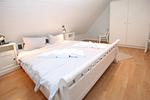 gemütliches Doppelbett - Wiesenweg 4a, Whg. 3 - Top-Hundeurlaub