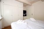 Schlafzimmer Erdgeschoss - Haus Brachvogel, Susanne-Fischer Weg 21 - Top-Hundeurlaub