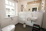 Badezimmer Erdgeschoss - Haus Lachmöwe, Susanne-Fischer Weg 19 - Top-Hundeurlaub