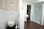 Badezimmer Obergeschoss - Haus Einsiedlerkrebs, Susanne-Fischer Weg 37 - Top-Hundeurlaub