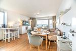Wohn-/ Essbereich - Königstraße 5, Whg. 5, Atlantischer Hof - Top-Hundeurlaub