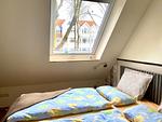 gemütliches Doppelbett - Gmelinstraße 17 c - Top-Hundeurlaub