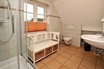 Badezimmer Obergeschoss - Ohl Dörp 49b, Aanthuus - Top-Hundeurlaub