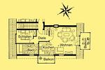 Grundriss 1. OG - Wiesenweg 2a, Whg. 3, Ruusfeen - Top-Hundeurlaub
