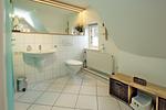 Badezimmer Obergeschoss - Strandstraße 8, Whg. 12, Green Eilun - Top-Hundeurlaub