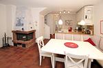 Essplatz mit Kamin - Ohl Dörp 22 Pastoratshof, Haus 3 - Top-Hundeurlaub