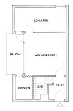 Grundriss - Am Flugplatz 7, Haus Habel Whg. 12 - Top-Hundeurlaub