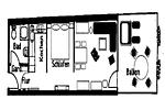 Grundriss - Große Straße 19, Whg. 1 - Top-Hundeurlaub