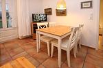 Wohn-/ Essbereich - Dörpstraat 9, Whg. 1 - Top-Hundeurlaub