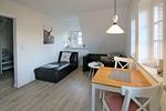 Wohn-/ Essbereich - Dörpstraat 9, Whg. 8, Hyggelig - Top-Hundeurlaub