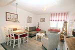 Wohnzimmer - Sandwall 2, Whg. 4 - Top-Hundeurlaub
