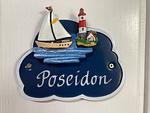 Dekoratives Detail - Charibi - Poseidon - Top-Hundeurlaub