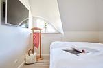 Schlafzimmer - Ferienhaus Seeadler 42 - Top-Hundeurlaub
