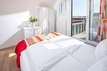 Schlafzimmer - Inselhus 10 - Top-Hundeurlaub