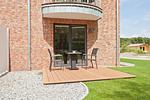 Terrasse - Dünengras - Top-Hundeurlaub