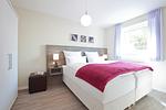 Schlafzimmer - Dünenveilchen - Top-Hundeurlaub