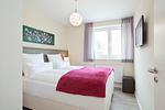 Schlafzimmer - Strandflieder - Top-Hundeurlaub