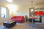 Wohnzimmer - Dünenrose - Top-Hundeurlaub