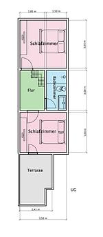 Grundriss - Maison Nº 1 - Top-Hundeurlaub