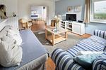 Wohnzimmer - Mariechen am Meer Whg.1 - Norddeich - Top-Hundeurlaub