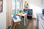 Wohnzimmer - Meeresloft 7 - Top-Hundeurlaub