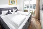 Schlafzimmer - Meeresloft 7 - Top-Hundeurlaub