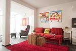 Wohnzimmer - Terrassenhaus Whg.1 - Top-Hundeurlaub