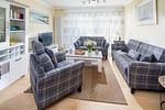 Wohnzimmer - Haus Friederike - Top-Hundeurlaub