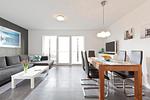 Wohnzimmer - Friedrichstr. 28, Fewo 4 - Top-Hundeurlaub