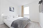 Schlafzimmer - Friedrichstr. 28, Fewo 4 - Top-Hundeurlaub