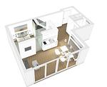 Grundriss - Schippers Huus Whg.6 - Top-Hundeurlaub
