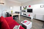 Wohnzimmer - Villa Stefanie 2 - Top-Hundeurlaub