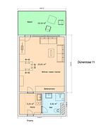 Grundriss - Whg. 11 - Top-Hundeurlaub