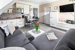 Wohnzimmer - Adlerhorst - Top-Hundeurlaub