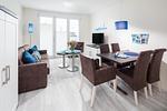 Wohnzimmer - Haus Insulaner Whg.3 - Top-Hundeurlaub
